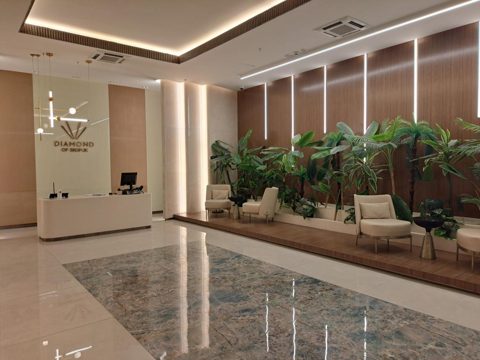 Divine 69 Luxury Apartment, Skopje City - Center, Diamond Residences, Free Parking Ngoại thất bức ảnh